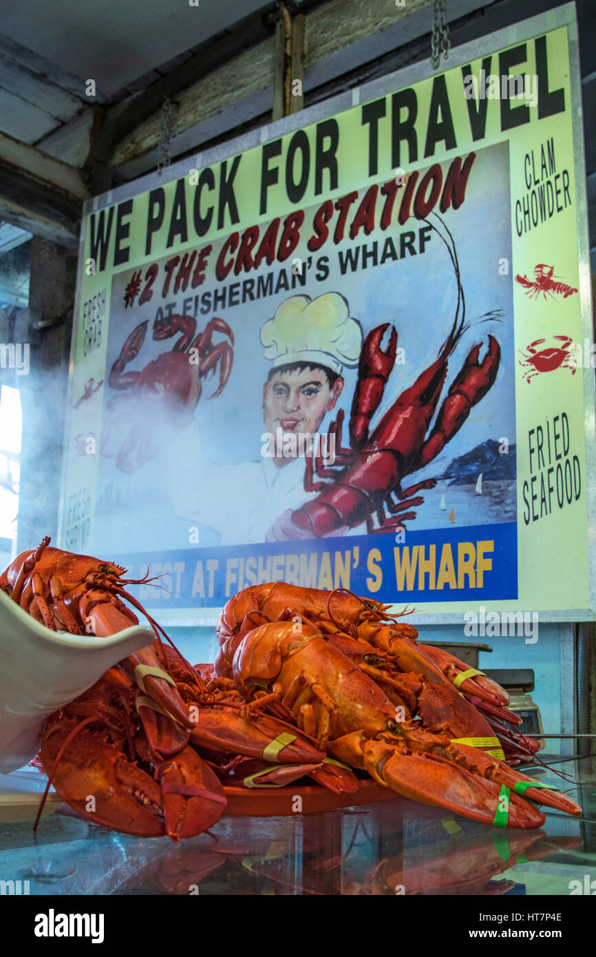 FISHERMANS WHARF SEAFOOD Freshly cooked lobster for sale and despatch