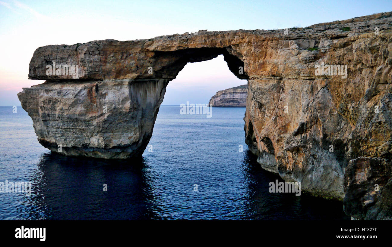 Azure window before after hi-res stock photography and images - Alamy
