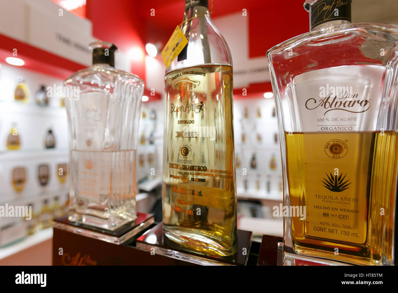Tequila Bottles High Resolution Stock Photography and Images Alamy