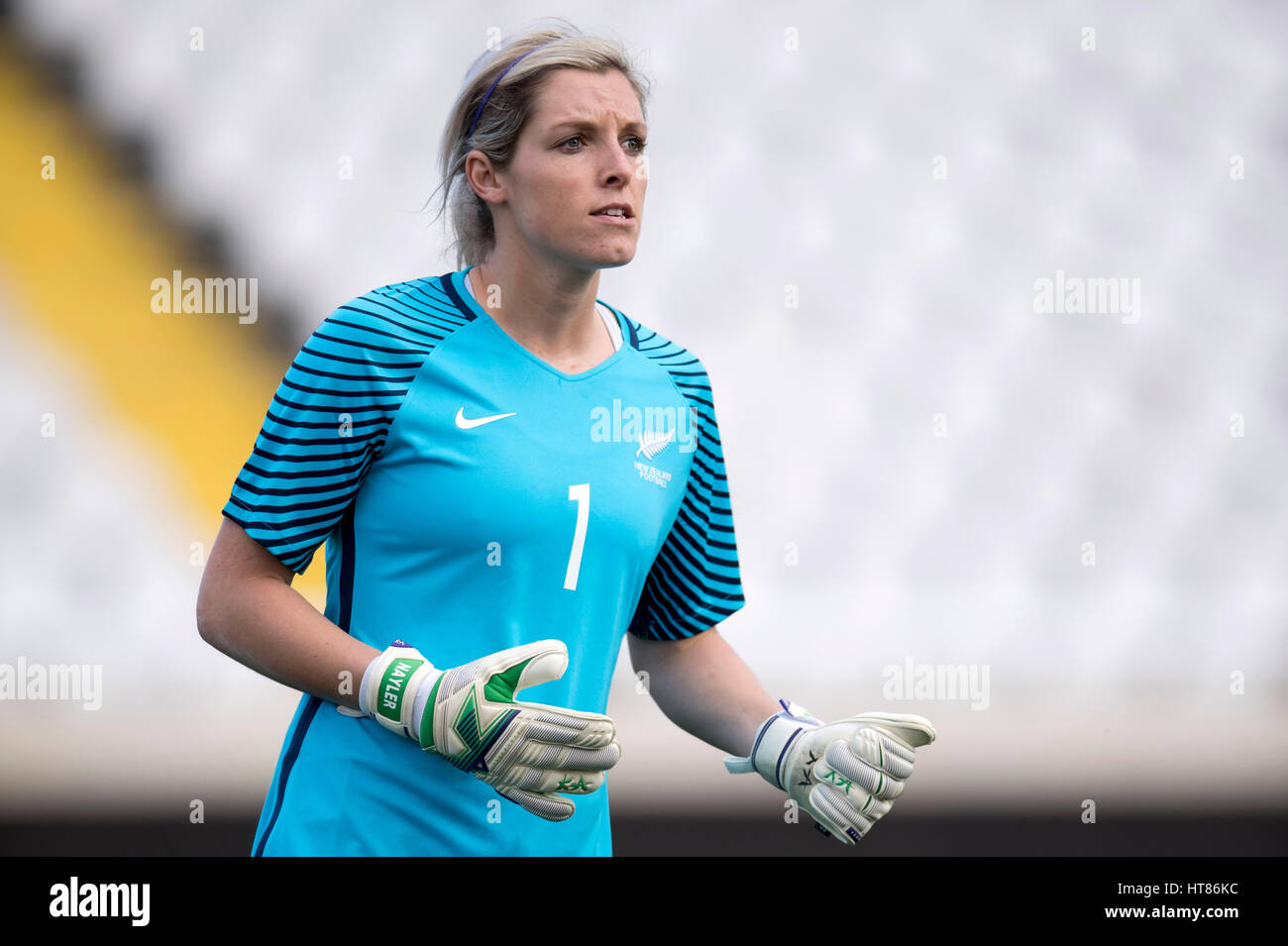 Nicolsia, Cyprus. 3rd Mar, 2017. Erin Nayler (NZL) Football/Soccer