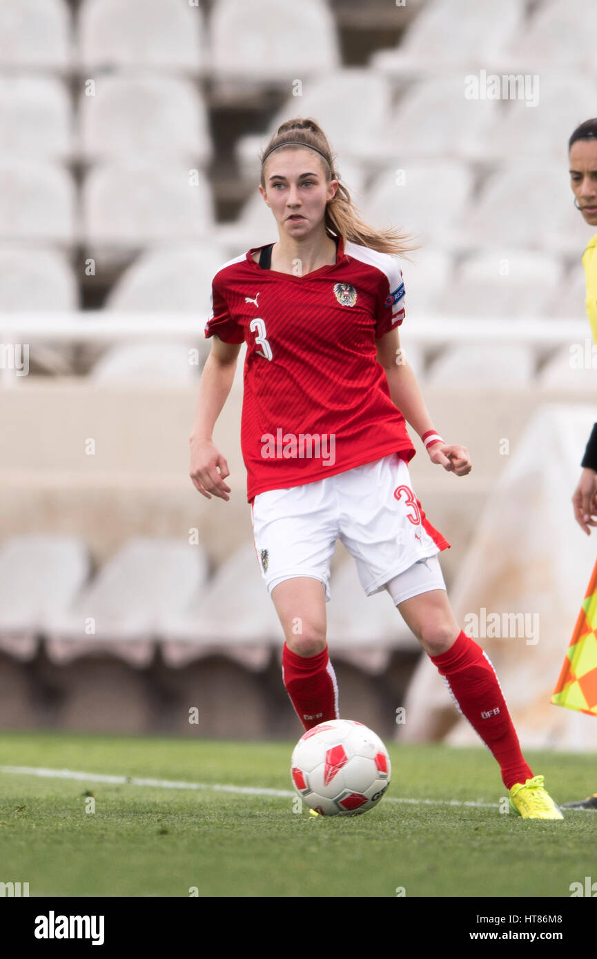 Nicolsia, Cyprus. 3rd Mar, 2017. Katharina Naschenweng (AUT) Football
