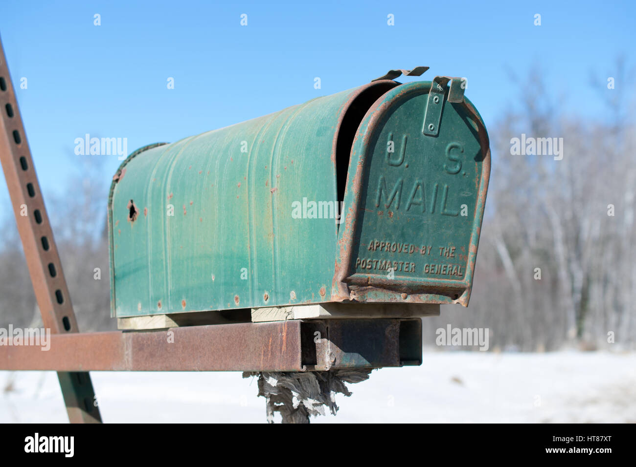 Usps mailbox hires stock photography and images Alamy