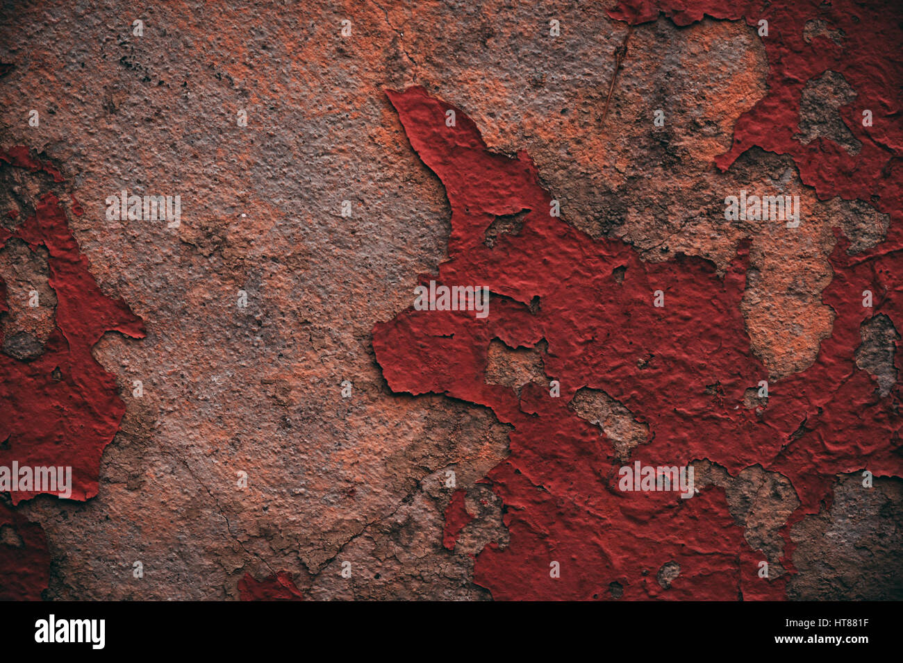 Red old wall texture Stock Photo Alamy