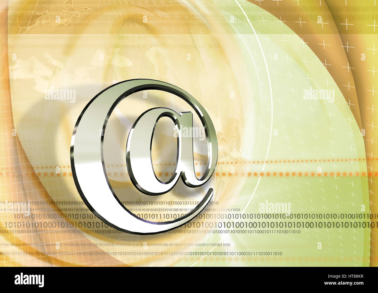 at symbol,binary code,color,colour,communication,composite,computer ...