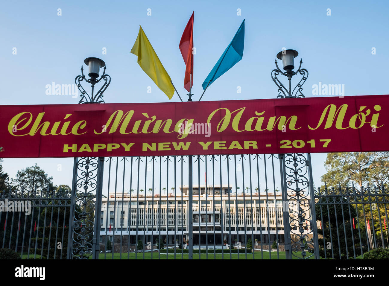 Independance Palace, Ho Chi Minh City, Vietnam Stock Photo