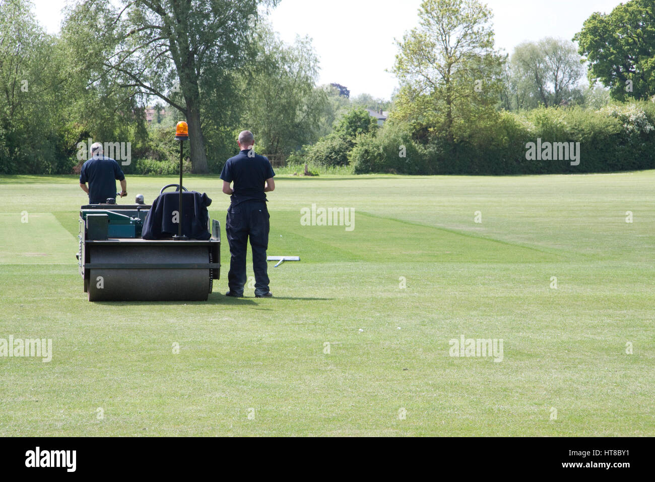 Cricket ground maintenance hires stock photography and images Alamy
