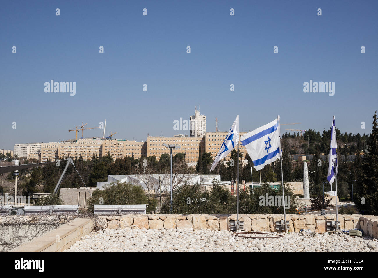 Israeli Ministry of Finance in Jerusalem Stock Photo
