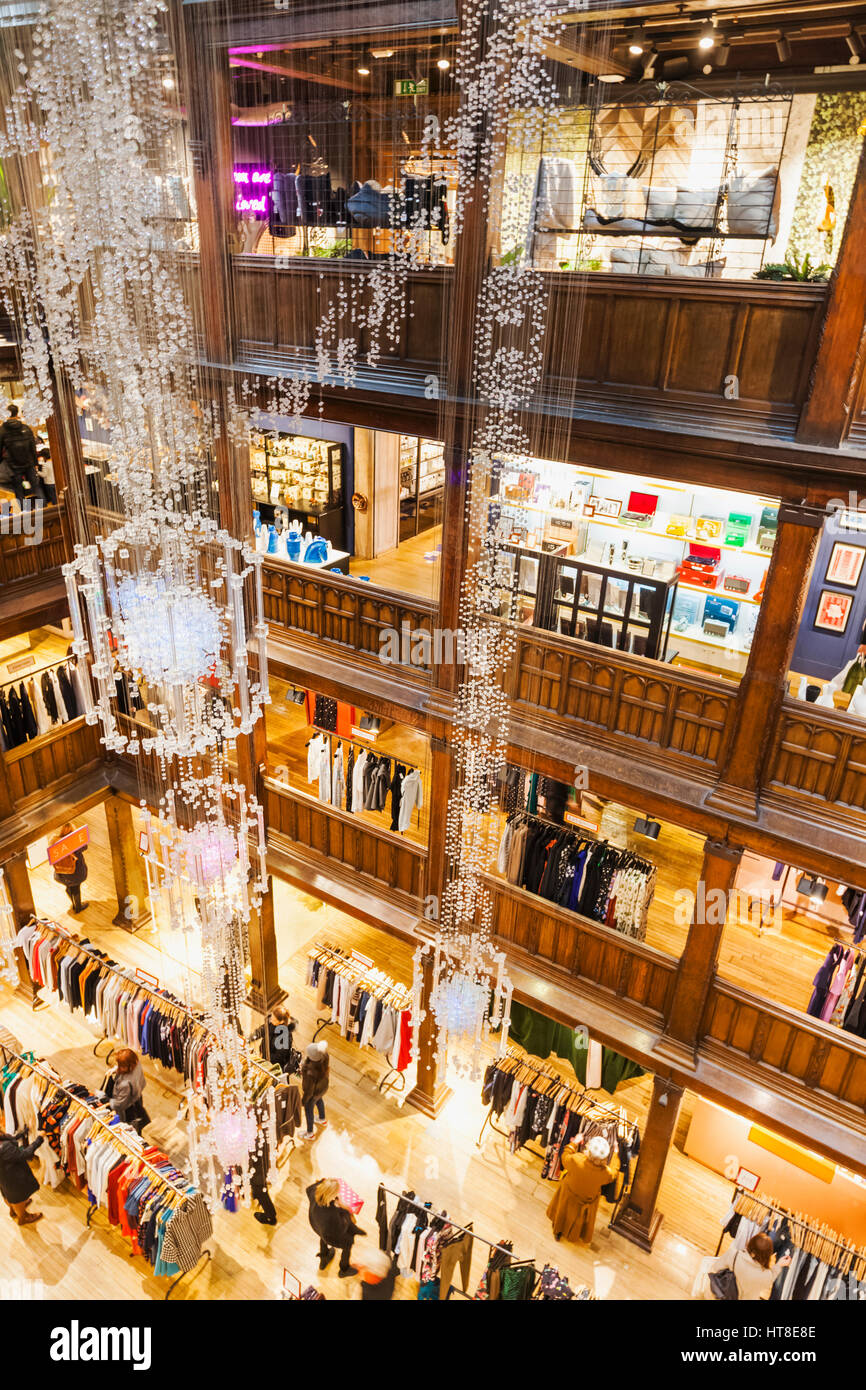 England, London, Liberty Department Store Stock Photo Alamy