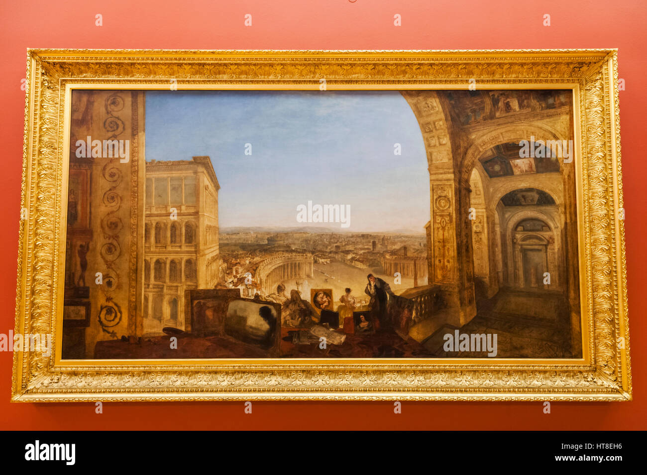 Jmw Rurner Rome 1820 Jmw Turner High Resolution Stock Photography and Images - Alamy