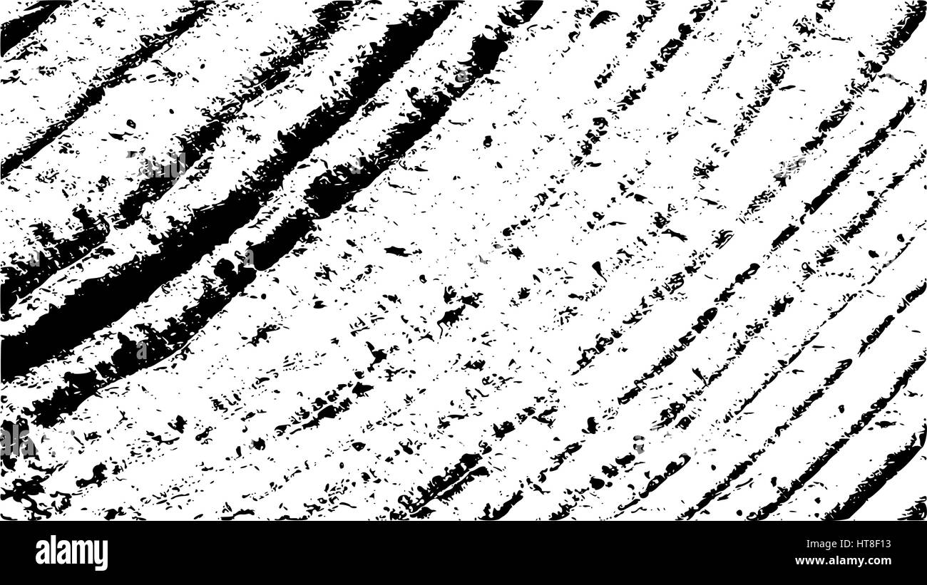 Grunge overlay pine tree texture. Vector illustration of black and white abstract old dirty grainy background with dust and noise for your design Stock Vector