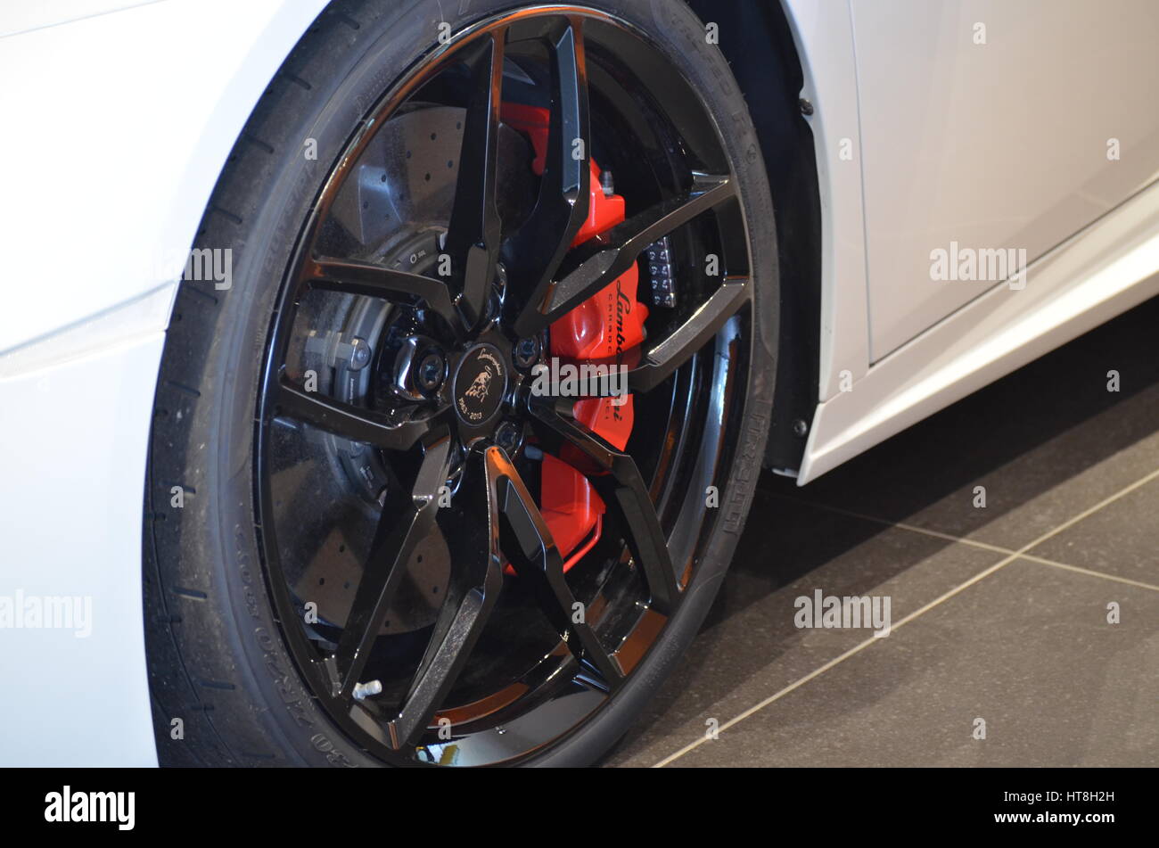 Huracan wheels Stock Photo Alamy