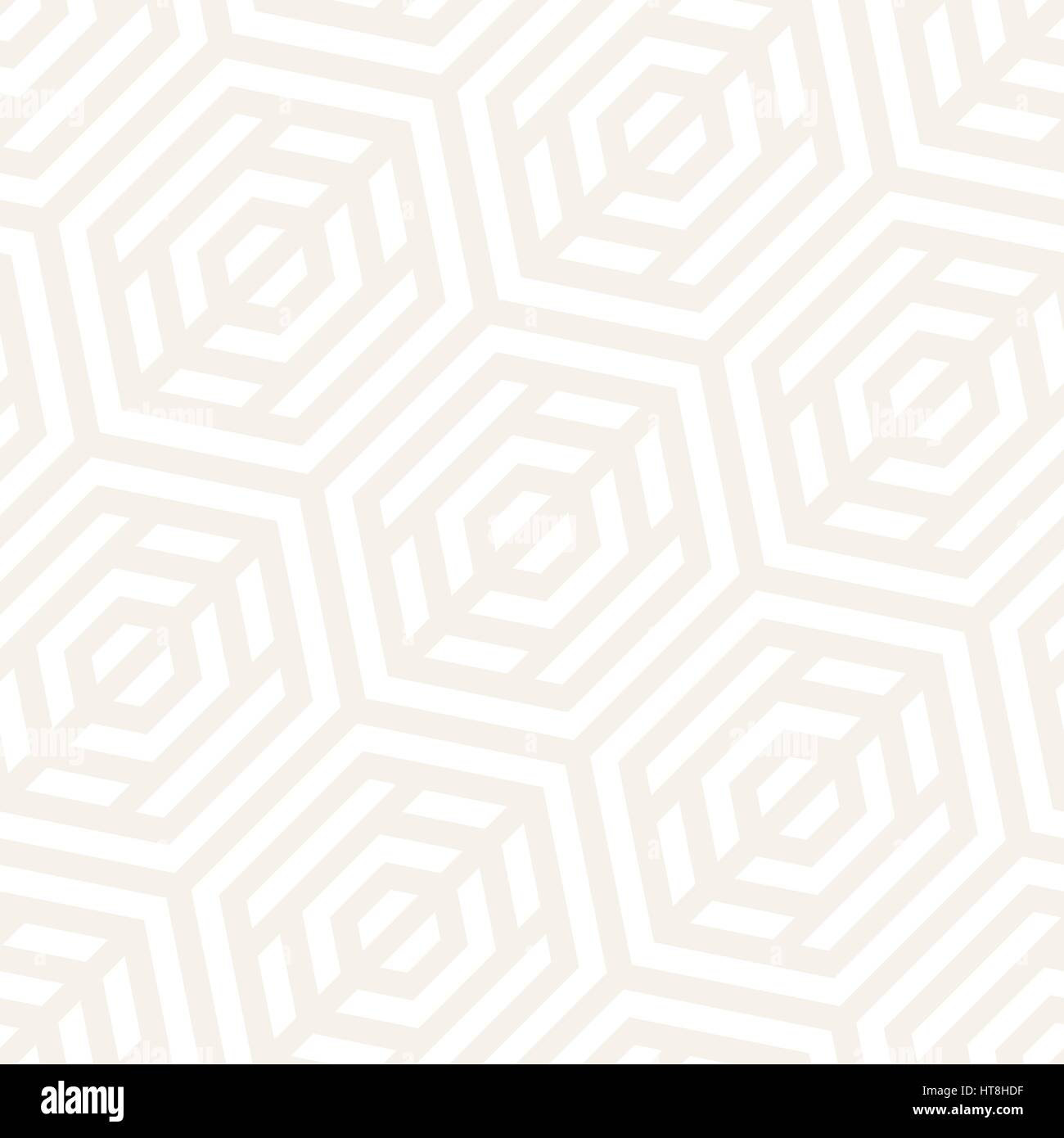 Vector Seamless Pattern. Modern Subtle Geometric Texture. Repeating ...