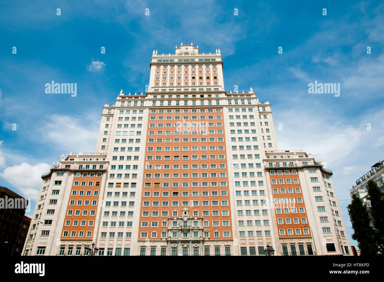 Edificio Espana (Spain Building) - Madrid - Spain Stock Photo