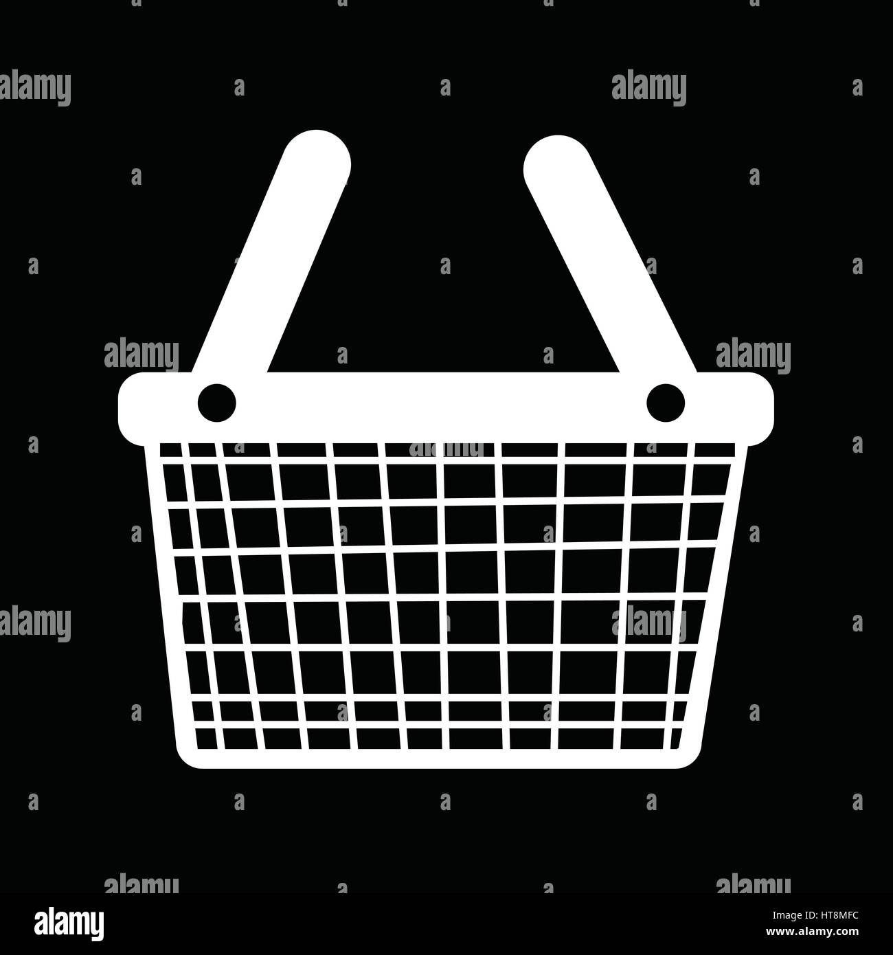 Shopping Basket icon illustration design Stock Vector Image & Art - Alamy