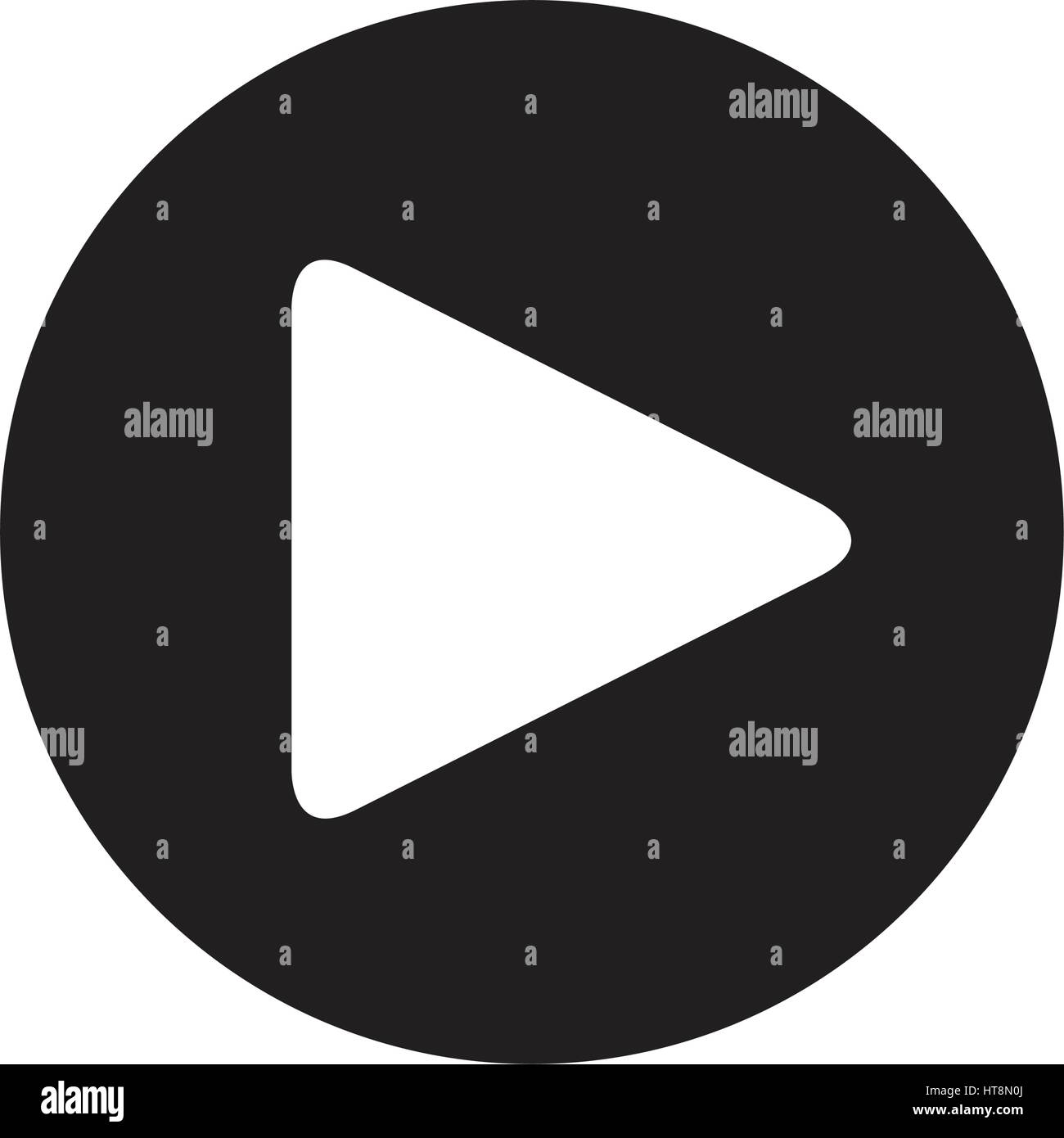 play button icon illustration design Stock Vector Image & Art - Alamy