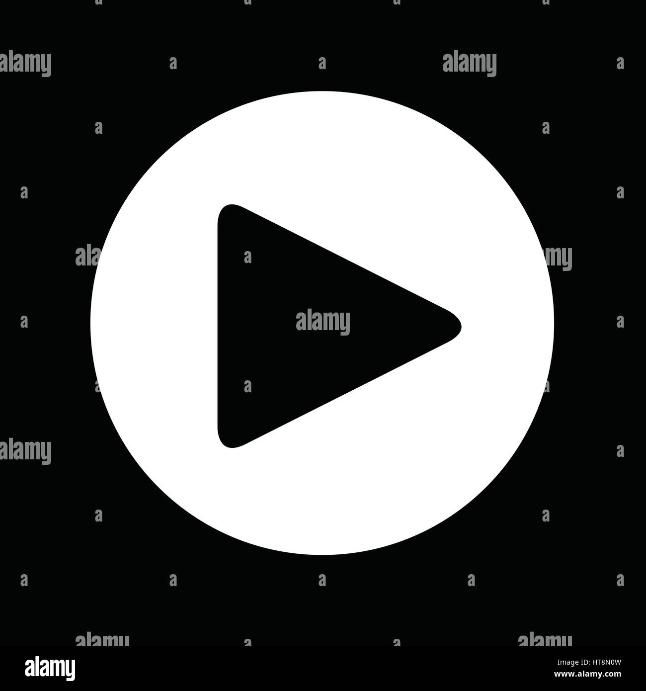 play button icon illustration design Stock Vector Image & Art - Alamy