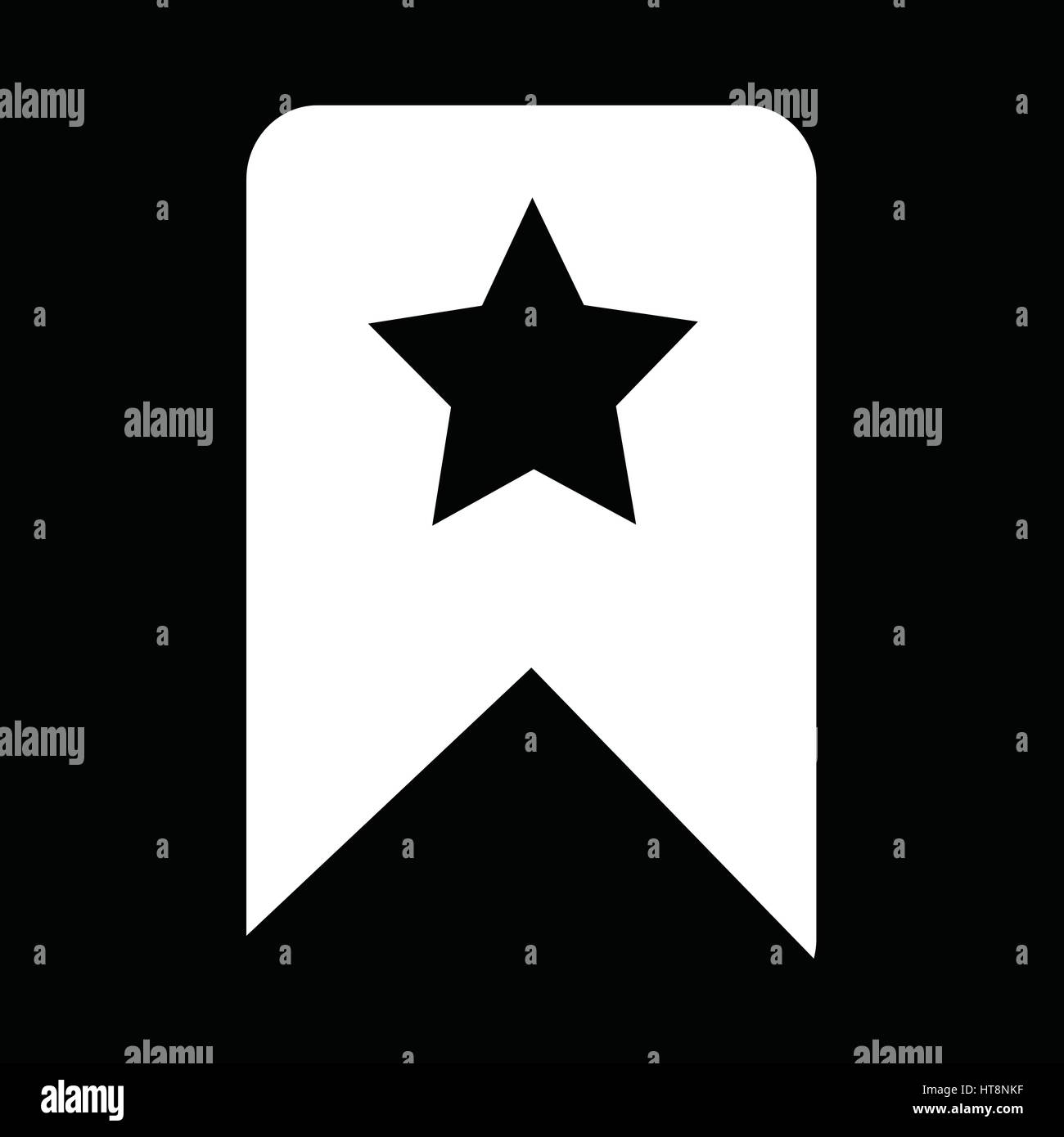 Bookmark star icon illustration design Stock Vector Image &amp; Art - Alamy