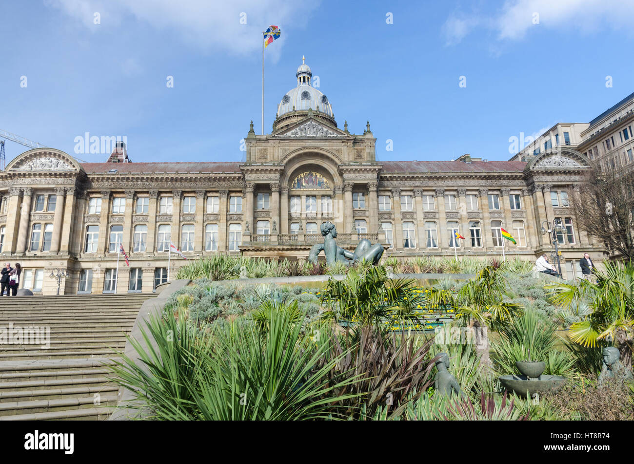 Birmingham Council in Victoria Square, Birmingham Stock Photo