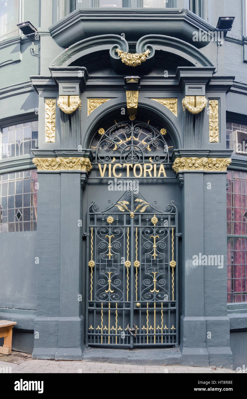 The Victoria victorian theatre pub in John Bright Street, Birmingham