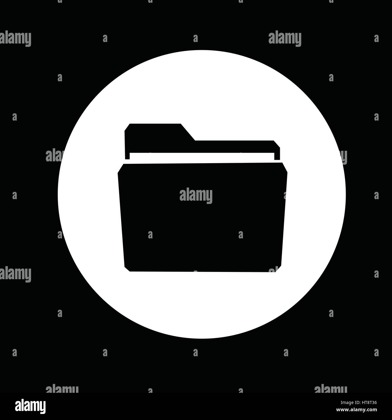 Folder icon illustration design Stock Vector Image & Art - Alamy