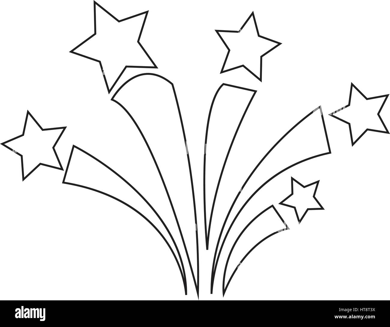 firework icon illustration design Stock Vector Image & Art - Alamy