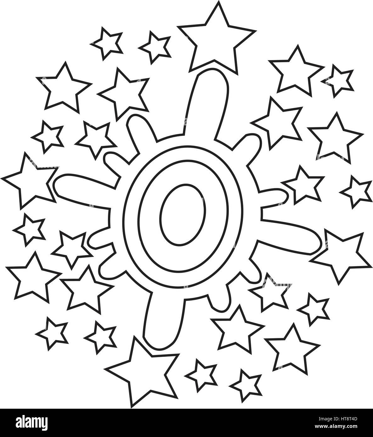 firework icon illustration design Stock Vector Image & Art - Alamy