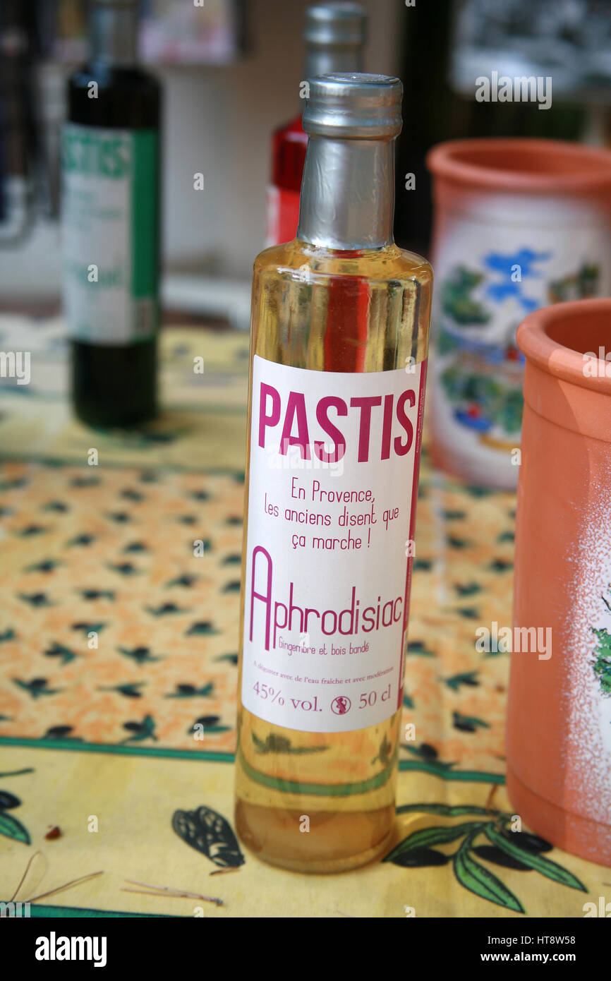 Pastis, France Stock Photo