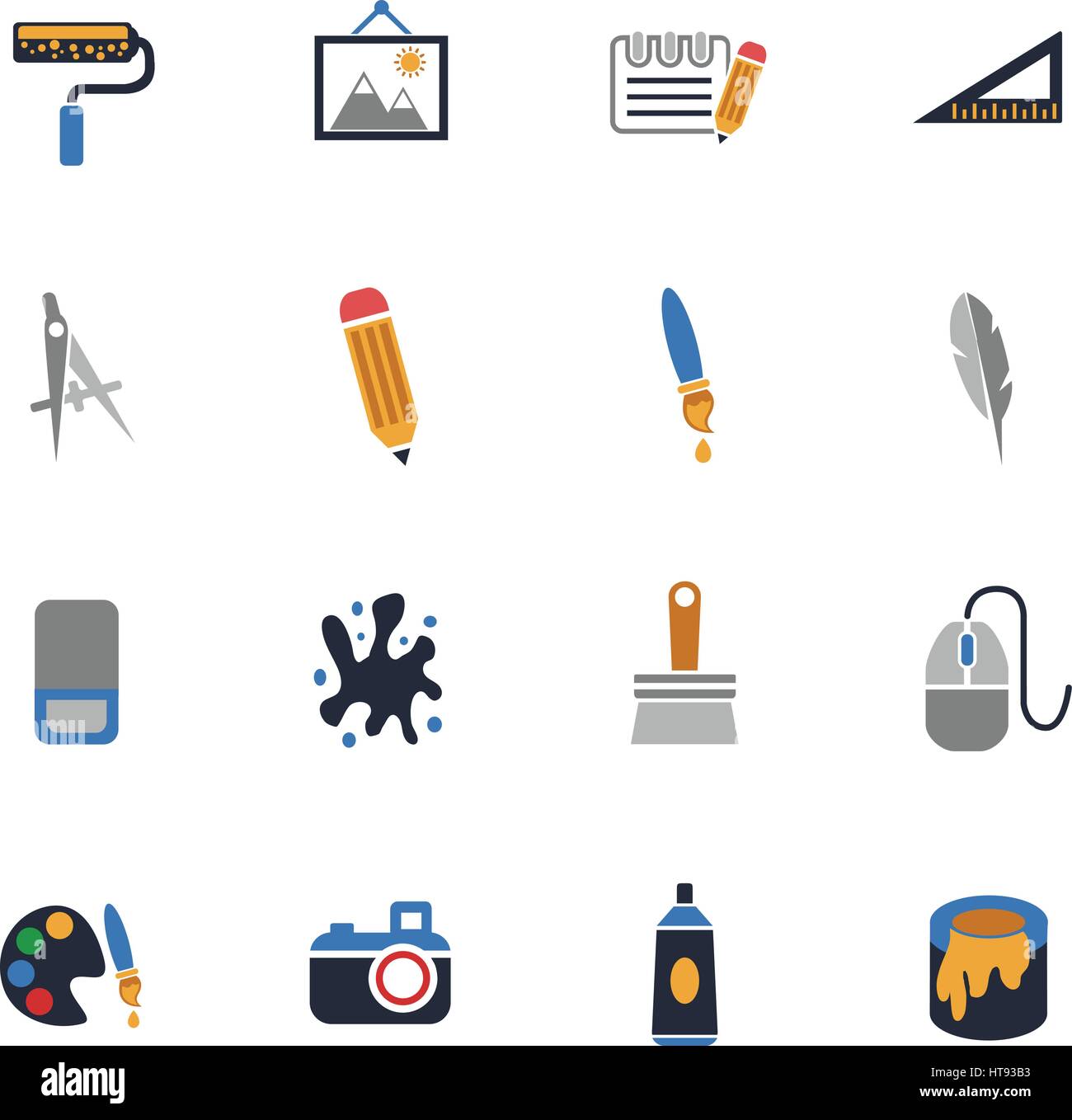 art tools web icons for user interface design Stock Vector Image & Art ...