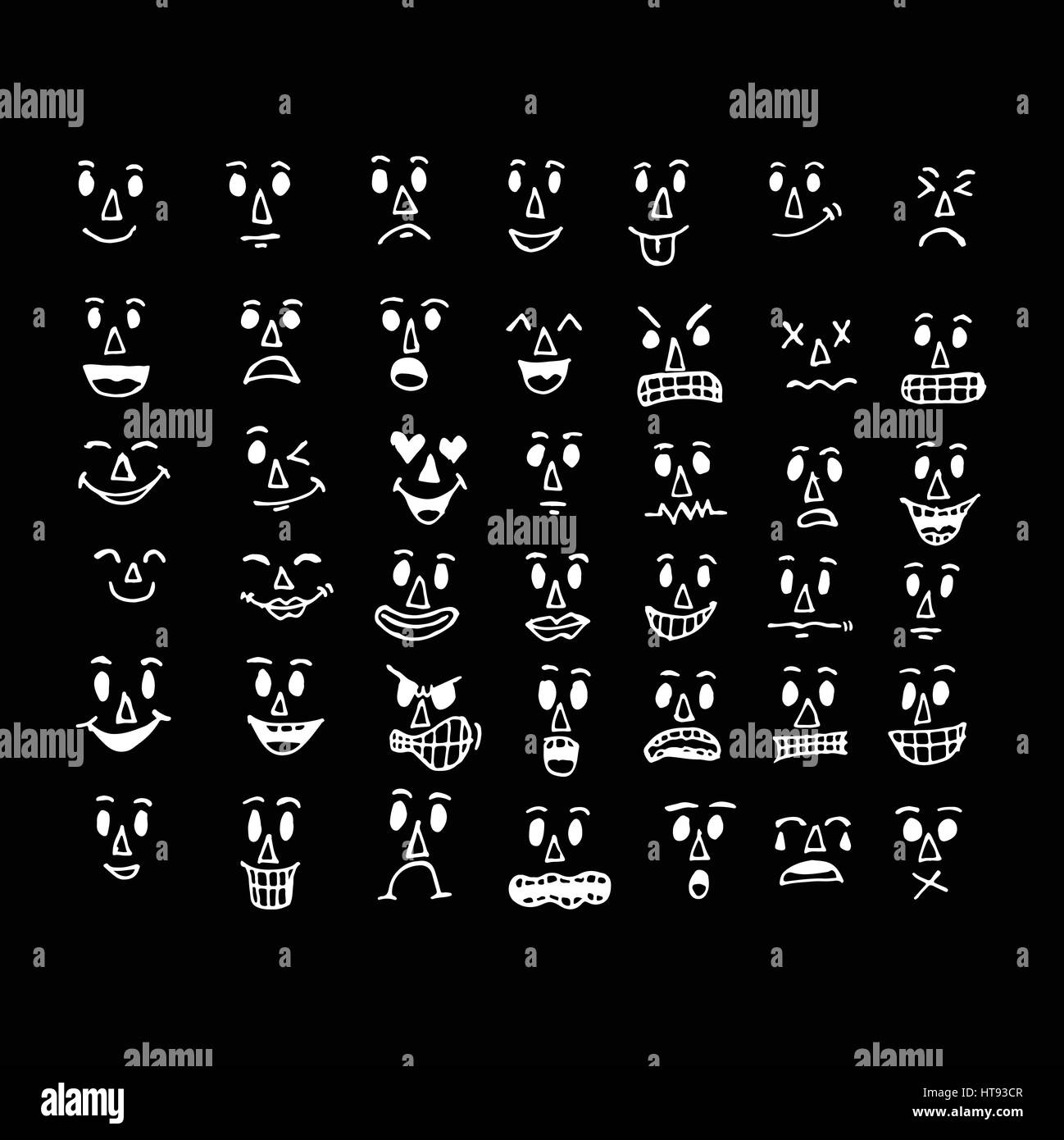 Emoticon Emoji icon Illustration design Stock Vector Image & Art - Alamy
