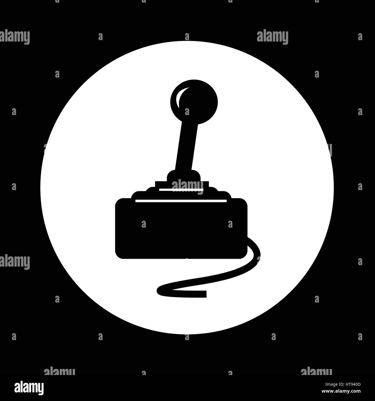 Controller illustration Black and White Stock Photos & Images - Alamy