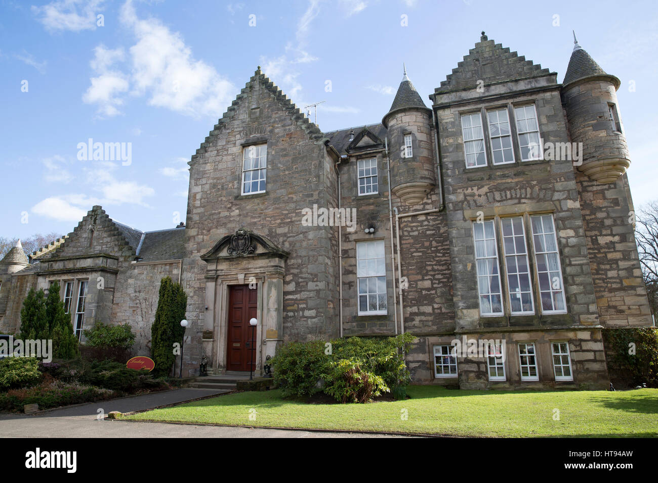 Kilconquhar Castle in Scotland Stock Photo Alamy