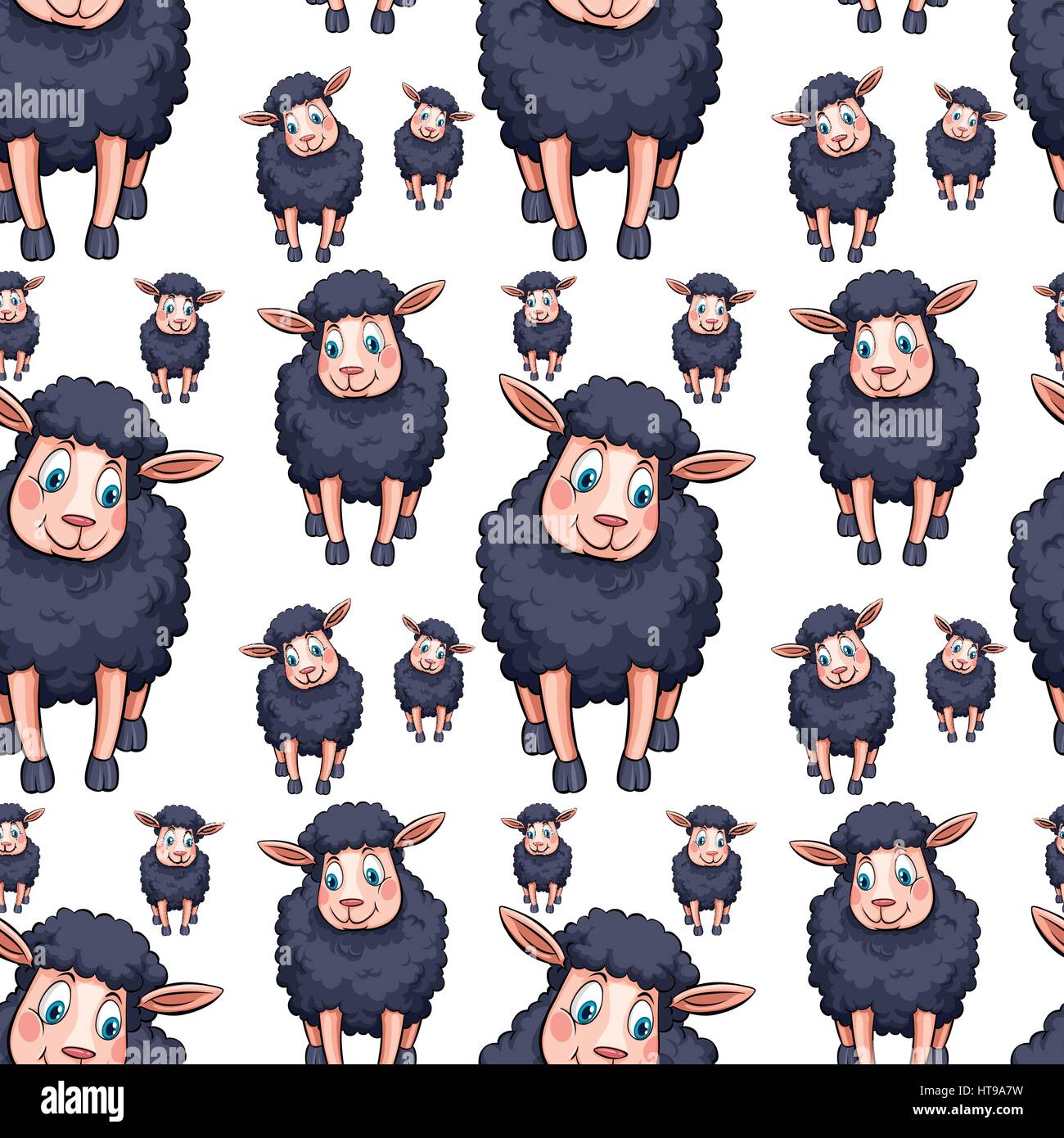 Sheeps image Stock Vector Images - Alamy