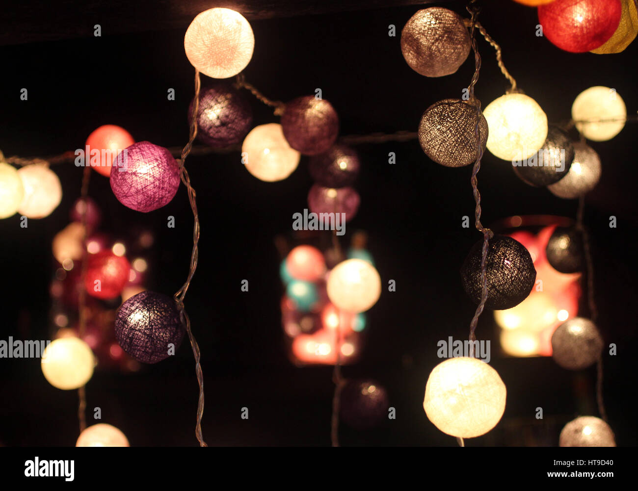 light balls decorations