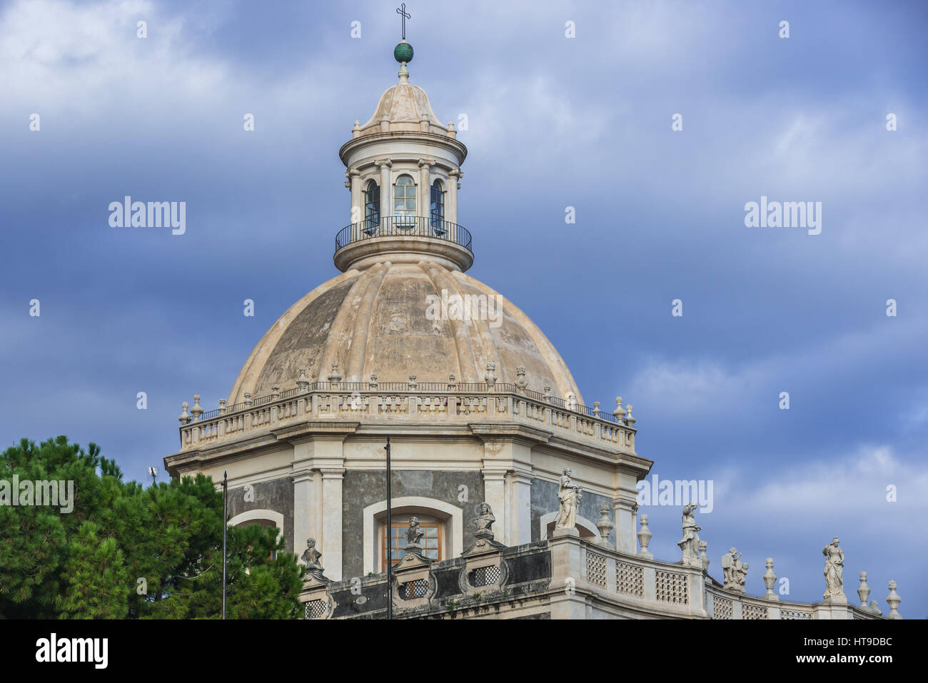 Dome of the Church of the Abbey of Saint Agata (Chiesa della Badia di