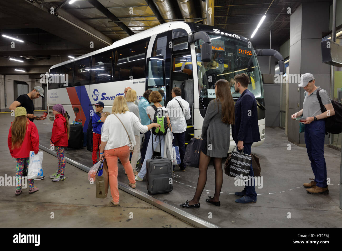 Bus station finland hi-res stock photography and images - Alamy