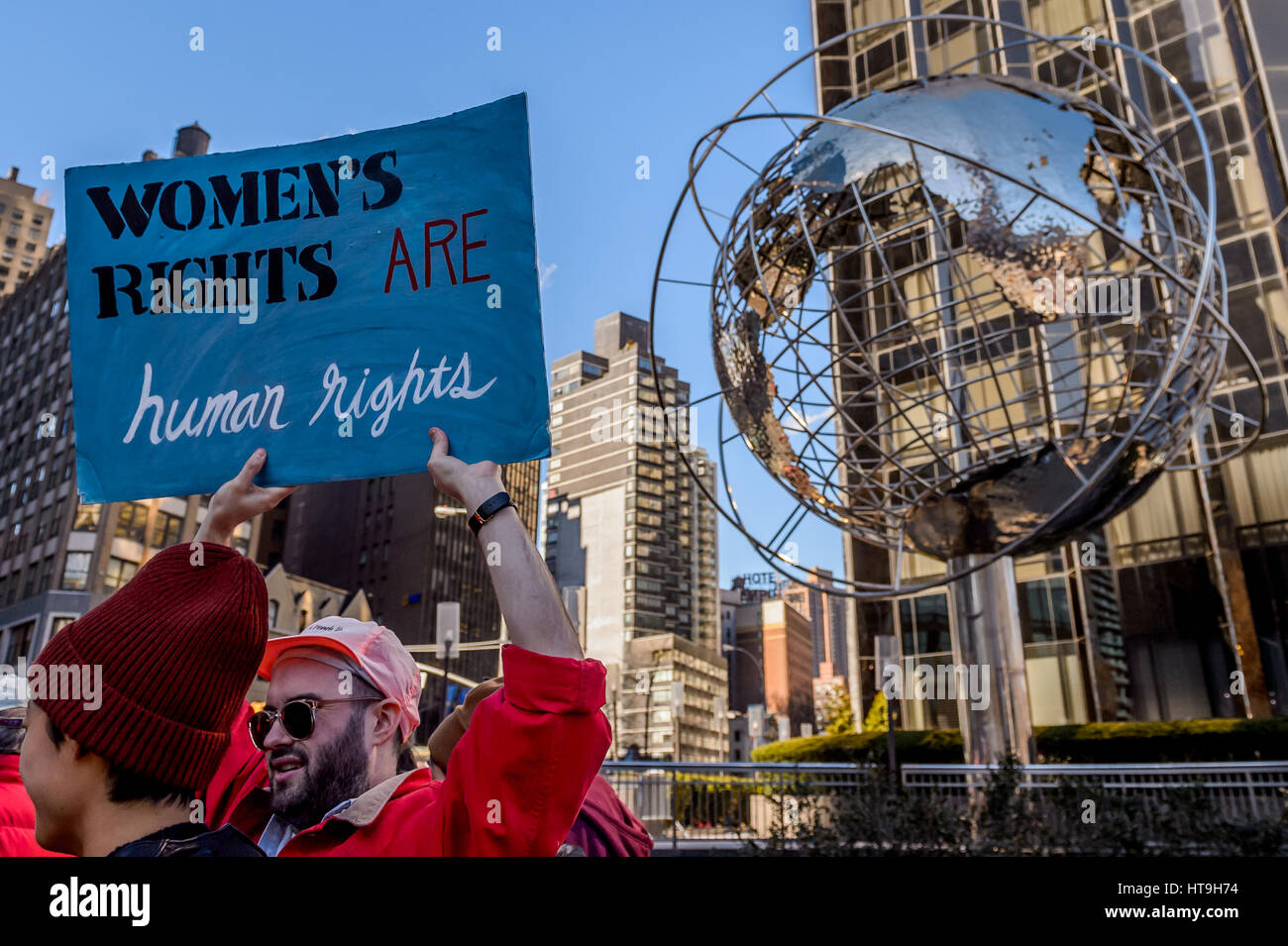 New York, United States. 08th Mar, 2017. To celebrate International ...