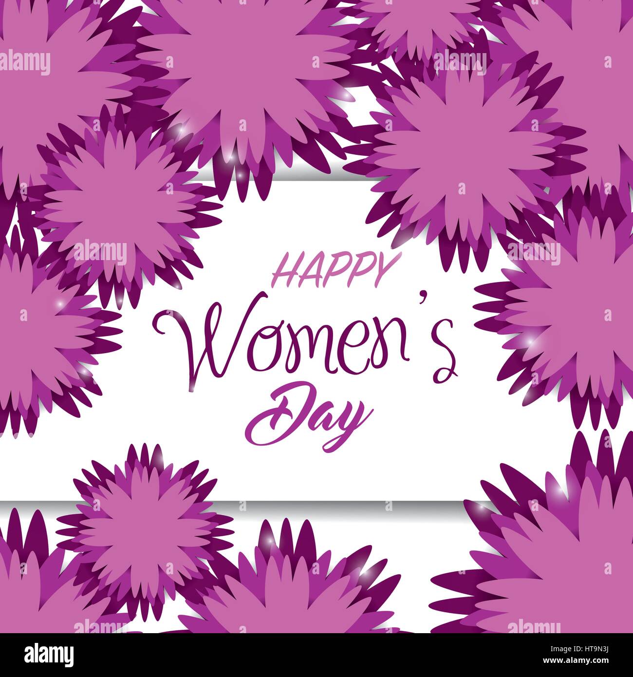 happy women day cards icon, vector illustration image Stock Vector ...