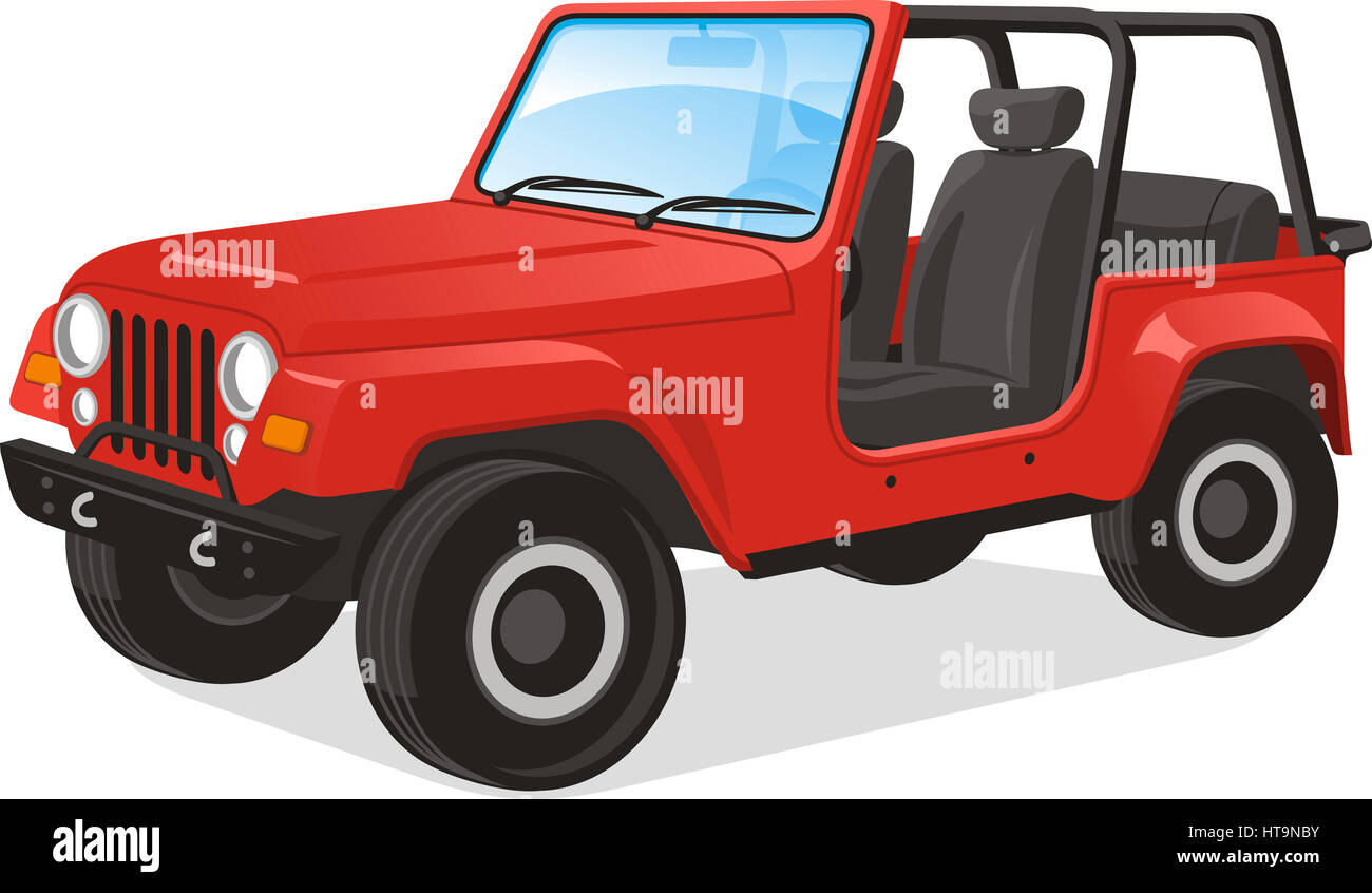 Download Vector illustration of a Jeep Wrangler, saved in layers ...