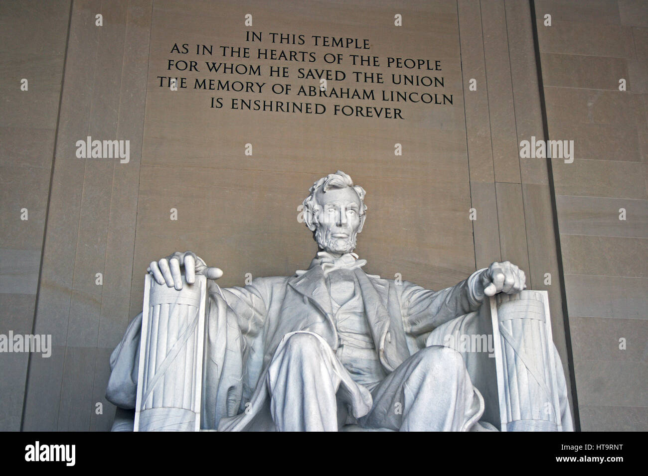 The Lincoln Memorial in Washington DC, USA Stock Photo Alamy