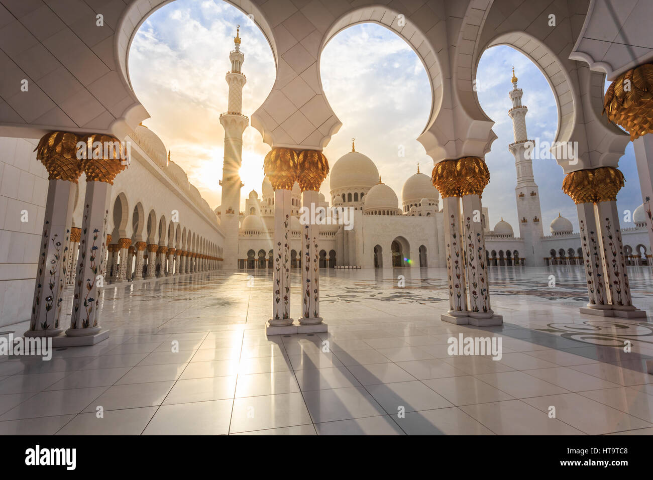 Sheikh zayed Stock Photo