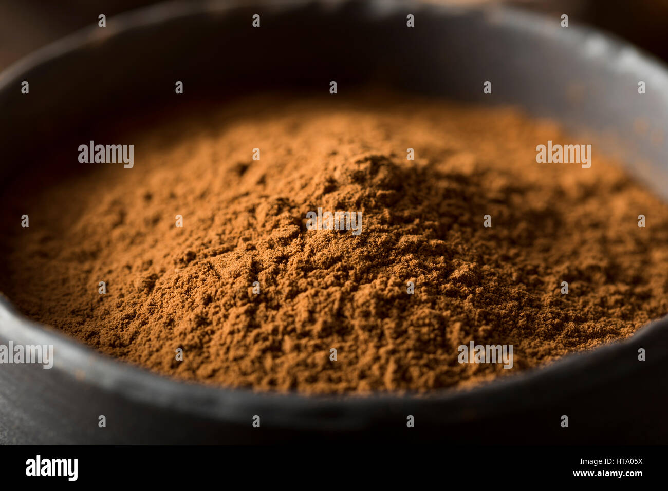 Raw Organic Dark Chocolate Cocoa Powder for Baking Stock Photo Alamy