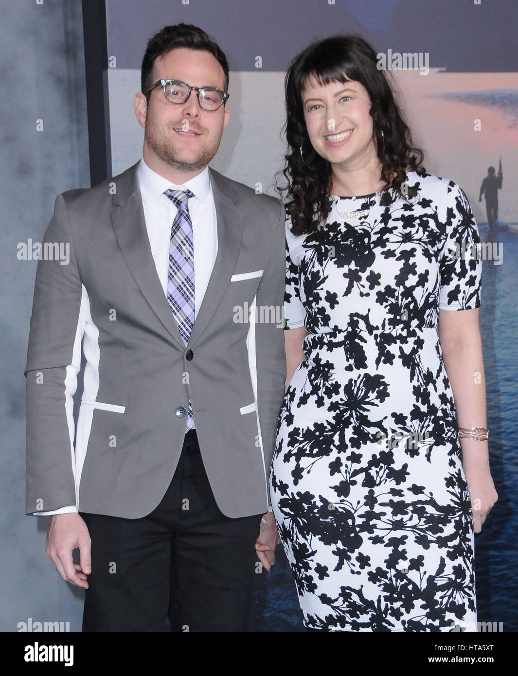Hollywood, CA, USA. 8th Mar, 2017. 08 March 2017 - IHollywood, California - Max Borenstein, Sofiya Goldshteyn. Premiere Of Warner Bros. Pictures' ''Kong: Skull Island'' held at The Dolby Theater in Hollywood. Photo Credit: Birdie Thompson/AdMedia Credit: Birdie Thompson/AdMedia/ZUMA Wire/Alamy Live News Stock Photo