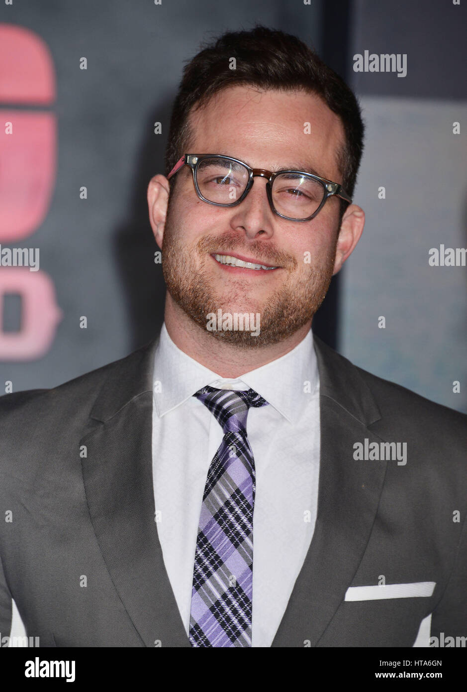 Los Angeles, USA. 08th Mar, 2017. Max Borenstein at the Kong Skull Island Premiere at the Microsoft Theatre in Los Angeles. March 8, 2017. Credit: Tsuni/USA/Alamy Live News Stock Photo