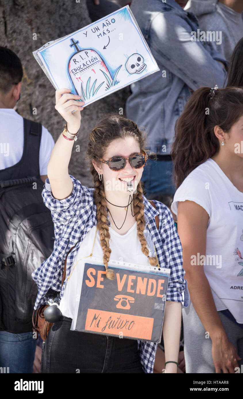 Las Palmas, Gran Canaria, Canary Islands, Spain. 9th March 2017
