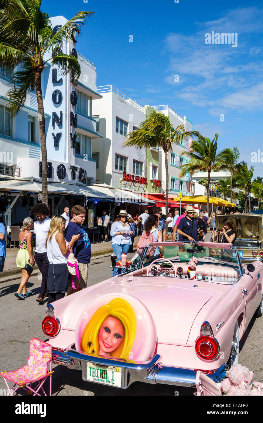 Florida, FL, South, South, Miami Beach, Ocean Drive, Art Deco Weekend