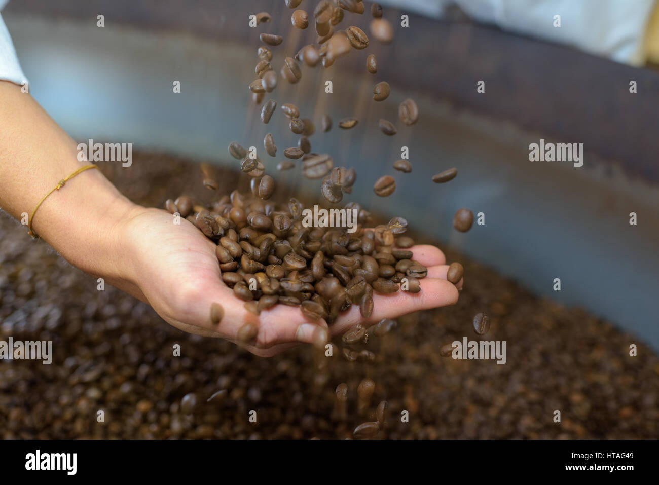 the industrial coffee Stock Photo