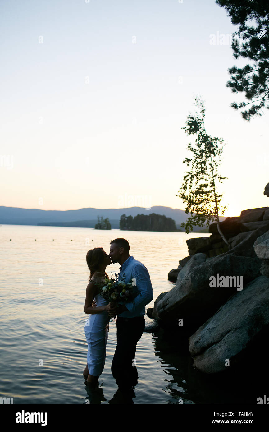 Sharing kiss hi-res stock photography and images - Alamy