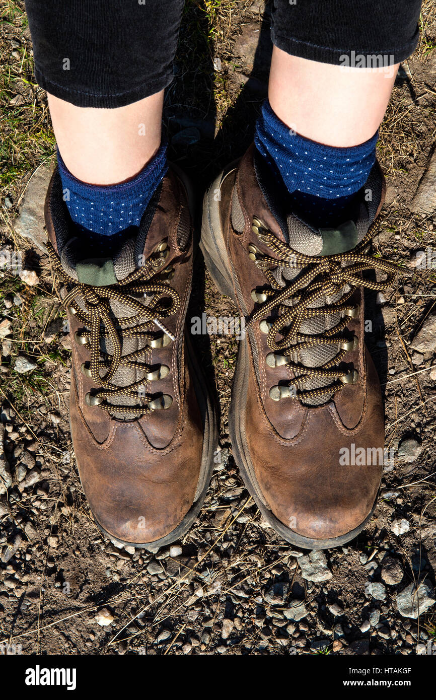 Climbing boots hi-res stock photography and images - Alamy