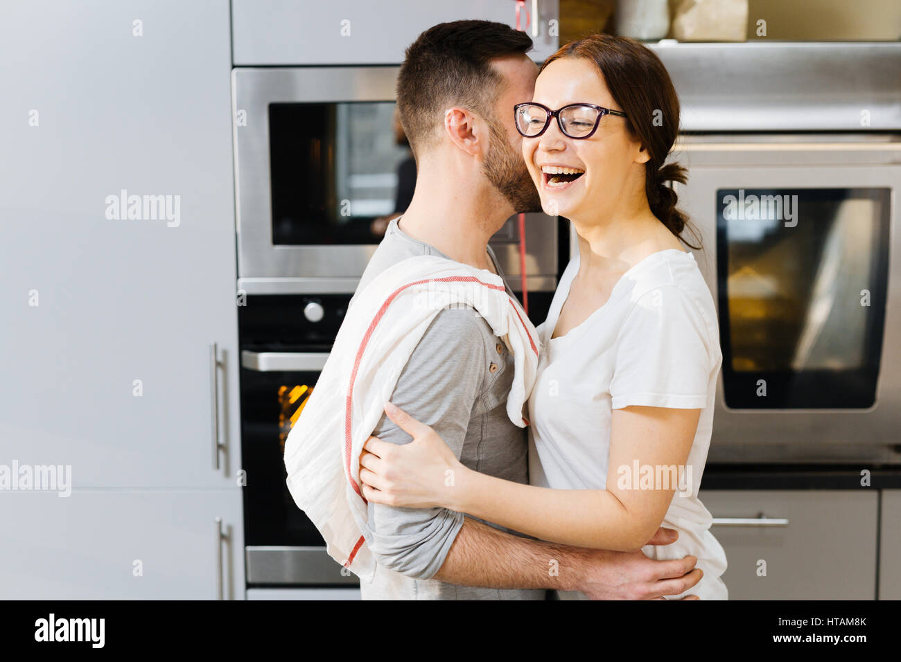 Spouses affectionate hi-res stock photography and images - Alamy