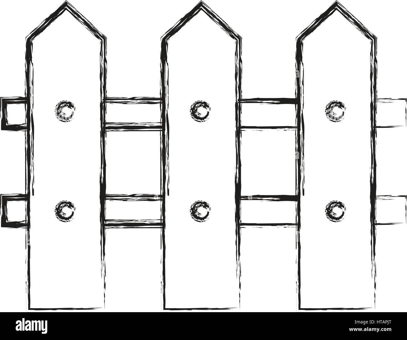 contour wood grid icon, vector illustraction design image Stock Vector